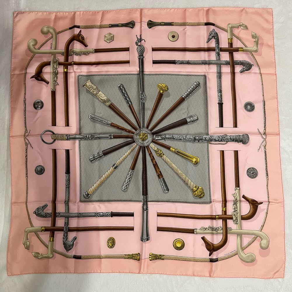 Hermes Silk Scarf
